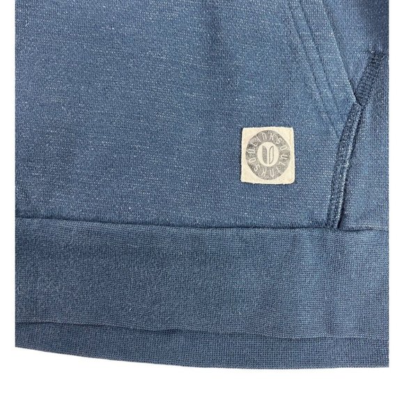 Linksoul Mens XL Navy Blue Polo Pullover Sweatshirt Long Sleeve Golf Long-Sleeve - Picture 5 of 8